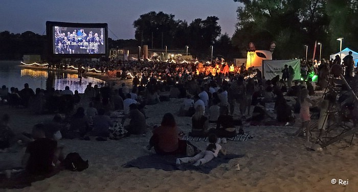 Freiluftkino im Allerpark