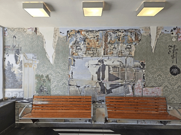 Edding 3000 Kunststation im Hauptbahnhof