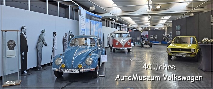 Automuseum Volkswagen in Wolfsburg - Uebersichten