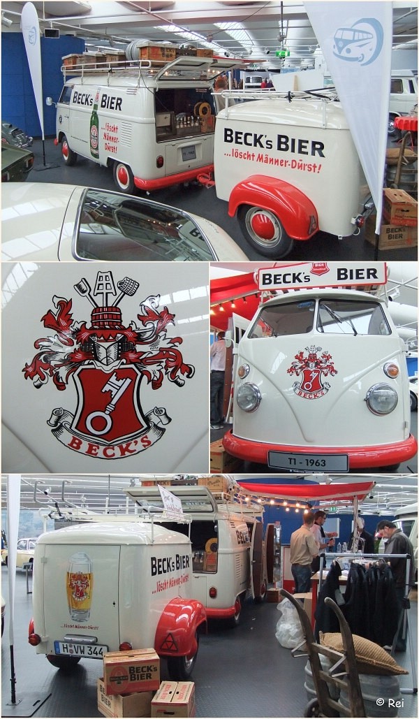 VW T1 von 1963 Becks Bier