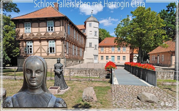 Schloss Fallersleben mit Herzogin Clara