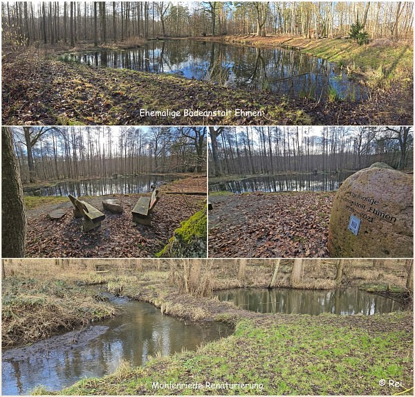 Mühlenriede und ehemalige Badeanstalt Ehman