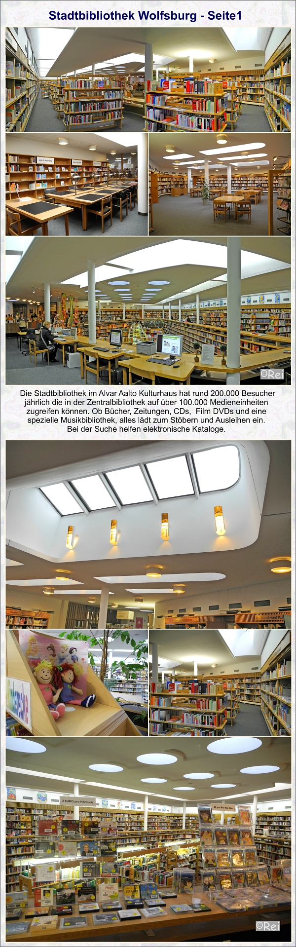 Stadtbibliothek im Kulturhaus Wolfsburg